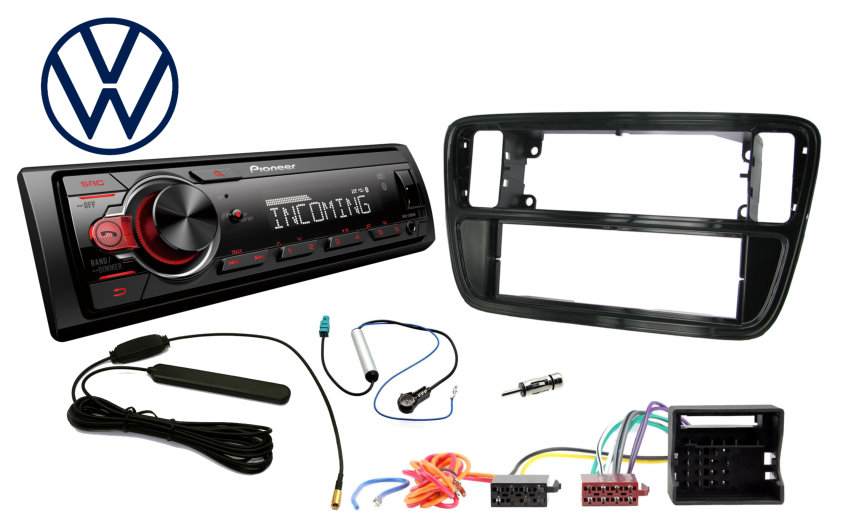 Pioneer bluetooth car audio store bundle package